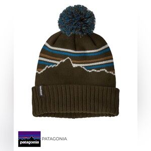🏔️ Patagonia Kids Powder Town Beanie PomPom Hat